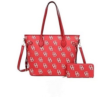 2-IN-1 CLASSIC MONOGRAM D TOTE WALLET SET