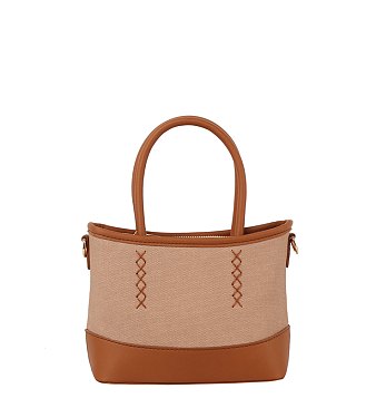 Fashion Canvas Small Tote Satchel Bag