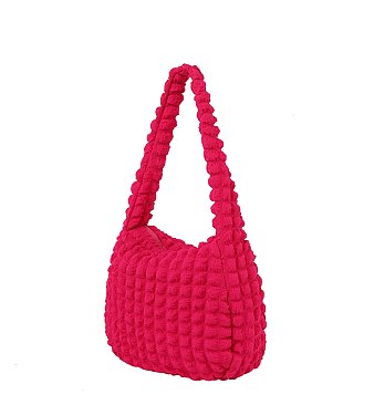 Fluke Puffy Shoulder Bag Hobo