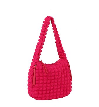 Fluke Puffy Shoulder Bag Hobo