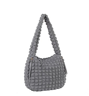 Fluke Puffy Shoulder Bag Hobo