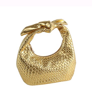 Woven Knot Handbag