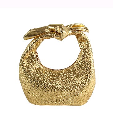 Woven Knot Handbag