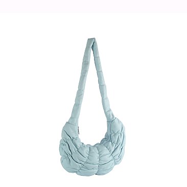 Fashion Puffy Crossbody Bag Hobo