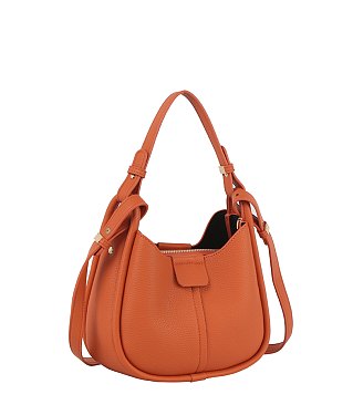 SOFT LEATHER CLASSIC DESIGN BUCKET BAG