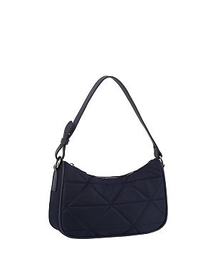 Quilted Nylon Shoulder Bag