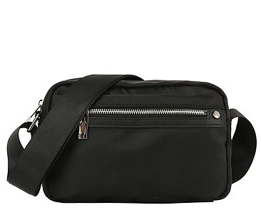 Nylon Boxy Crossbody Bag