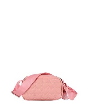 Heart Quilted Boxy Crossbody Bag