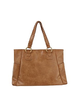 Whipstitch Top Handle Shopper