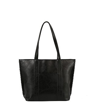 Whipstitch Front Pocket Shopper