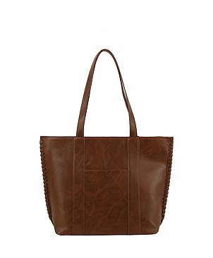 Whipstitch Front Pocket Shopper