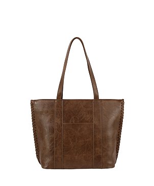 Whipstitch Front Pocket Shopper