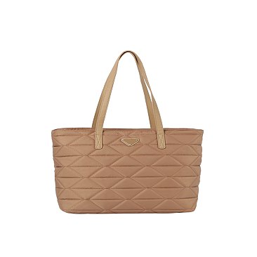 Quilted 2-in-1 Shopper