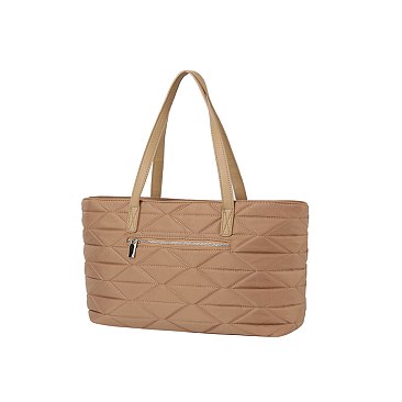 Quilted 2-in-1 Shopper