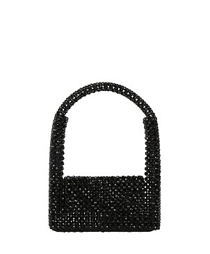 Sparkling Beaded Flap over Shoulder Bag