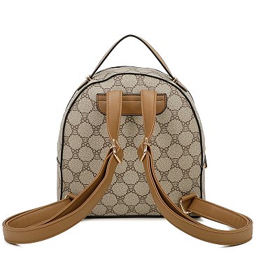 Teddy Bear Monogram 3-in-1 Satchel Set