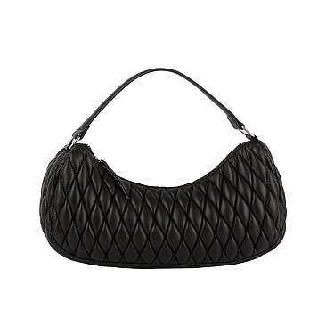 Pufffy Quilted Shoulder Bag Hobo