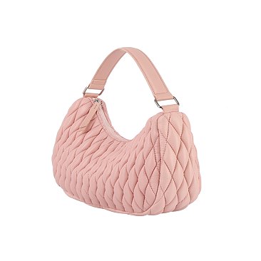 Pufffy Quilted Shoulder Bag Hobo