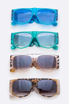 Pack of 12 Bulky Retro Oversize Sunglasses