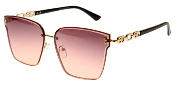 Pack of 12 Clover Chain Gradient Sunglasses