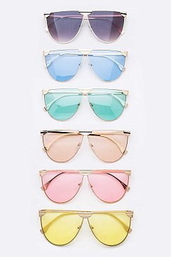 Pack of 12 LIGHT TINT ICONIC SUNGLASSES SET