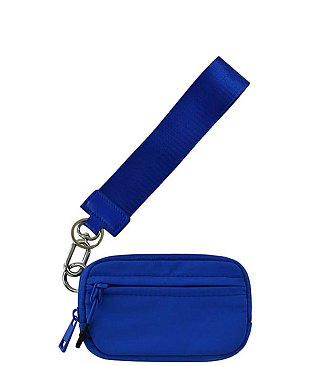 Nylon Pouch Wallet Wristlet