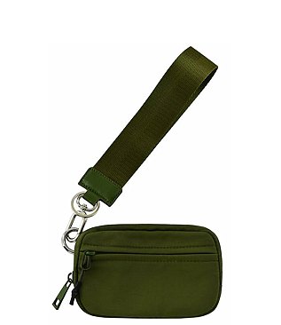 Nylon Pouch Wallet Wristlet