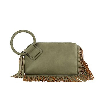 Fringe Cuff Clutch Tassel Wristlet Clutch