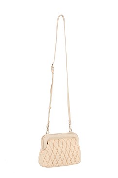 Puffy Quilted Crossbody Bag Clutch