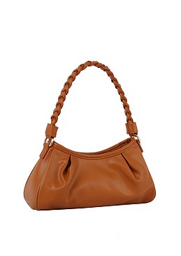 Braided Strap Shoulder Bag