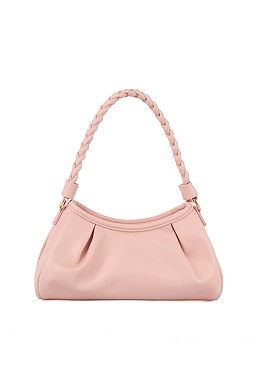 Braided Strap Shoulder Bag