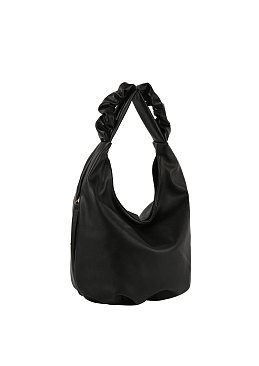 Ruched Handle Shoulder Bag Hobo