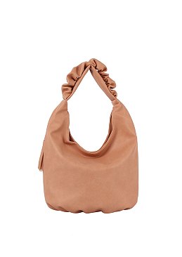 Ruched Handle Shoulder Bag Hobo