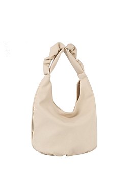 Ruched Handle Shoulder Bag Hobo