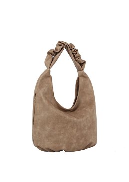 Ruched Handle Shoulder Bag Hobo