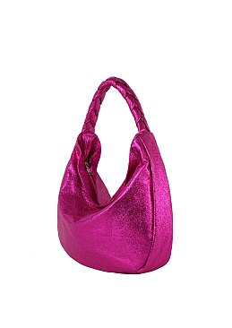 Metallic Shoulder Bag Hobo