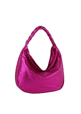 Metallic Shoulder Bag Hobo