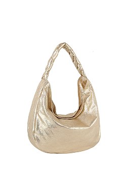 Metallic Shoulder Bag Hobo