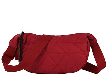 Quilted Recycled Poly Crossbody Bag