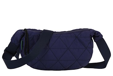 Quilted Recycled Poly Crossbody Bag