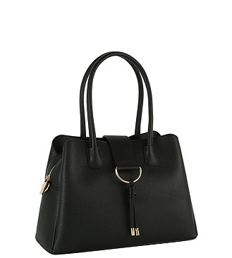 D Ring Flap Satchel