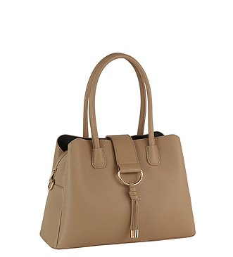 D Ring Flap Satchel