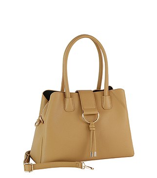 D Ring Flap Satchel