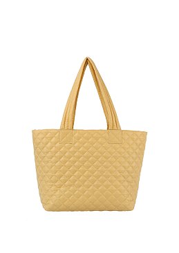 Quilted Travel Tote Bag