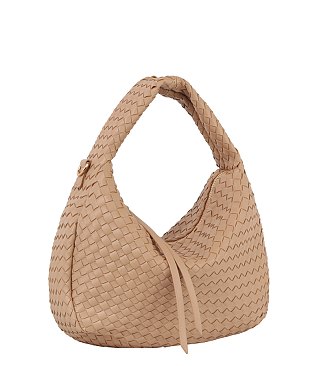 Gorgeous Woven Hobo Shoulder Handbag