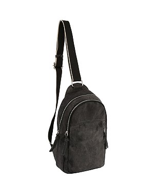 Denim Canvas Sling Bag