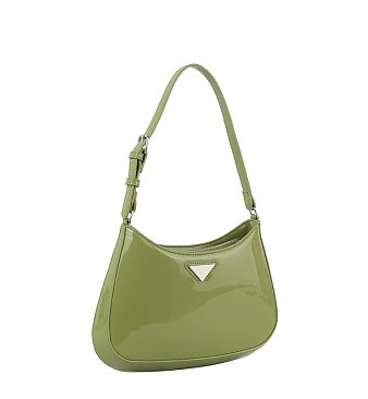 Glossy Shoulder Bag