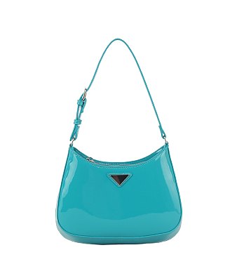 Glossy Shoulder Bag