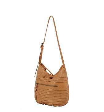 Fashion Stripe Quilted Shoulder Bag Hobo