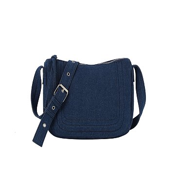 Denim Crossbody Bag